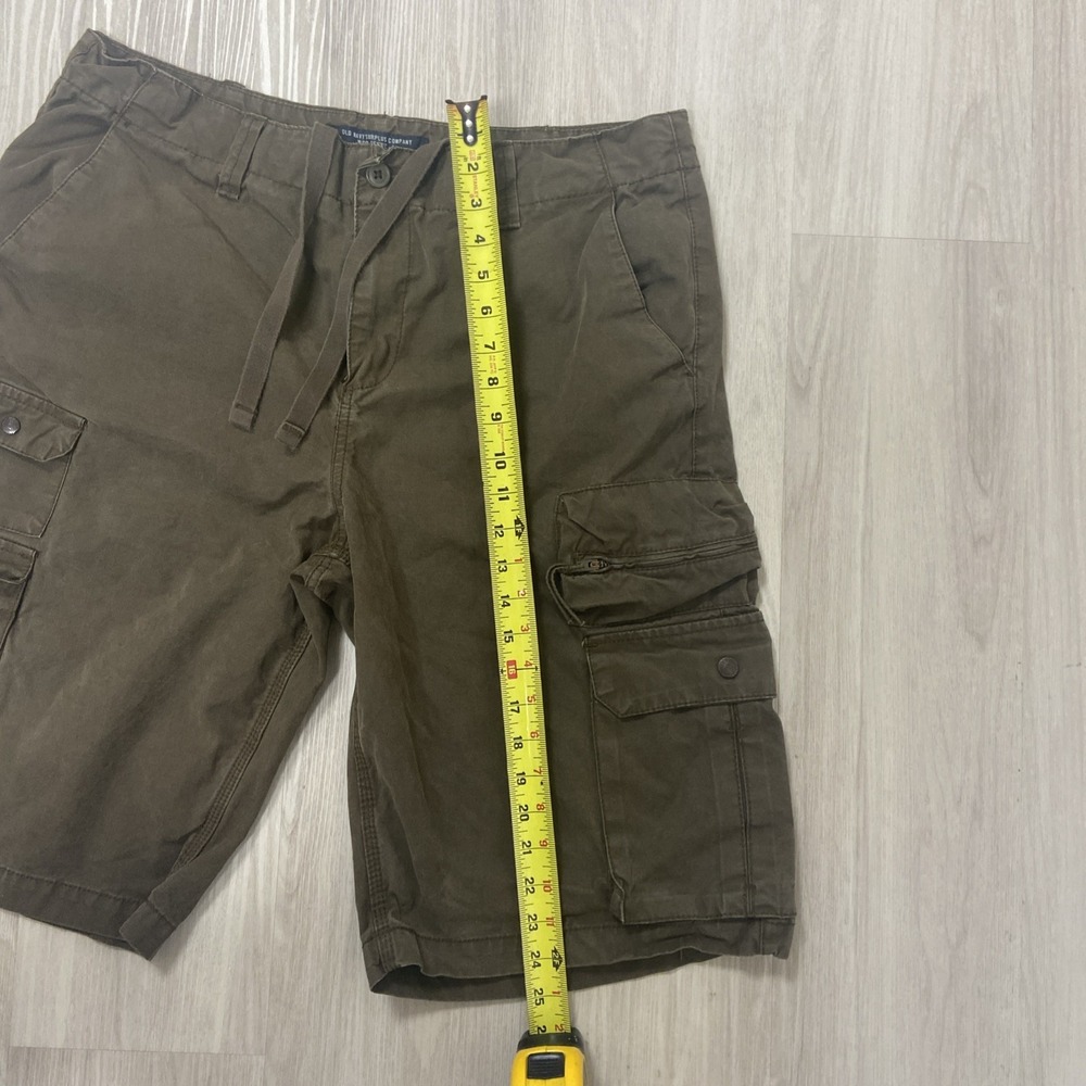 Old Navy Surplus Company Cargo Shorts Mens 36 Brown Heavy Y2K Military 2008 - Picture 9 of 11